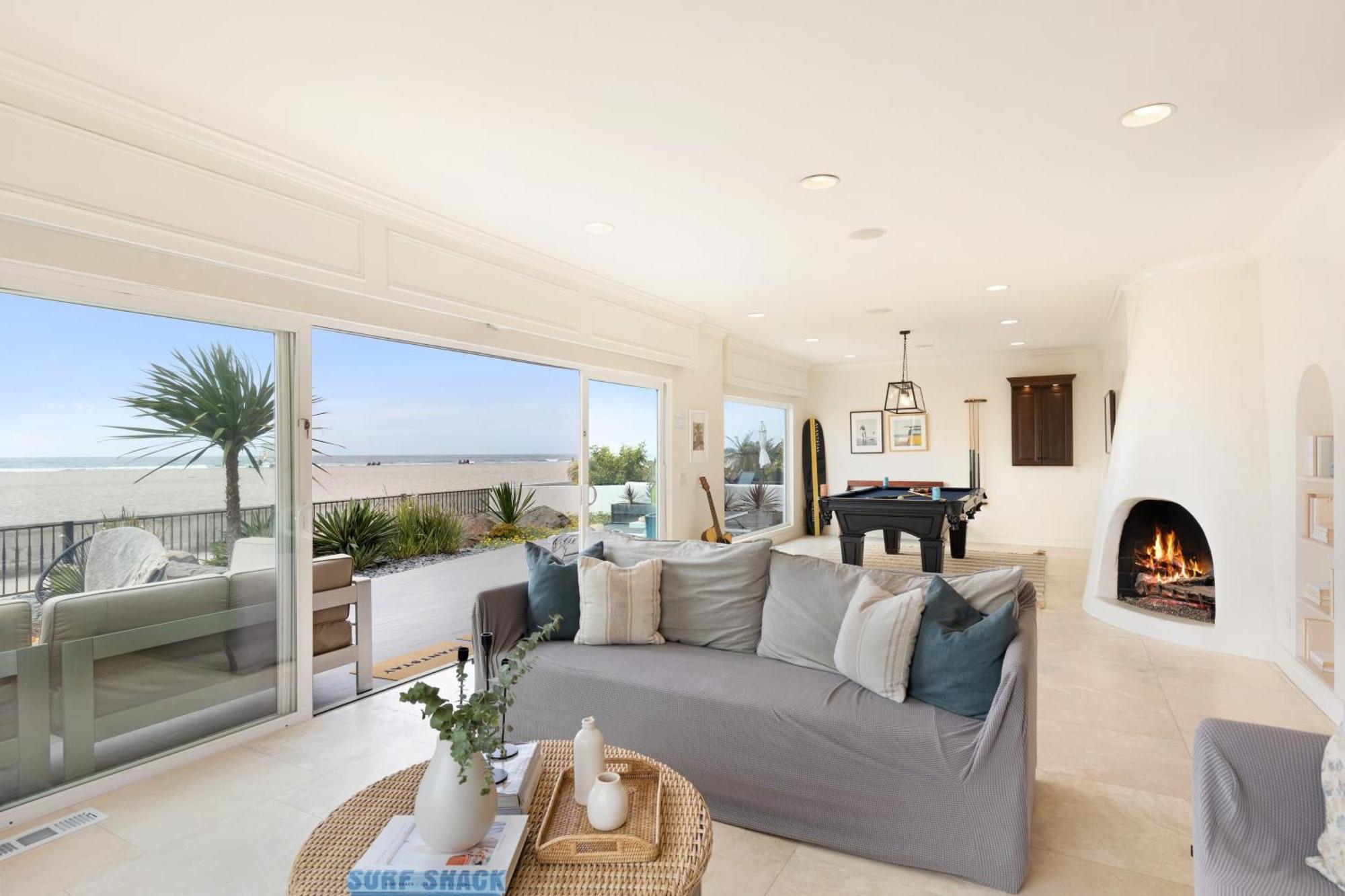 Shoreline By Avantstay Spectacular Beachfront W Fire Pit Pool Table Casa de férias San Diego